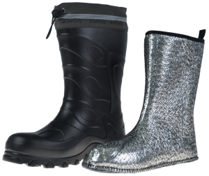 AMOQ Freetime Black/Grey szabadtéri csizma, 4, nordicamoto.ro