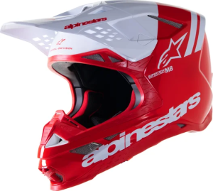 Helmet M8 Rad2 Rd-w GlRed 