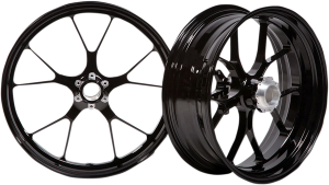 Forged Aluminium Wheel Black, 1, nordicamoto.ro
