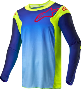 Tricou Alpinestars Racer Hoen Jersey Blue M, 1, nordicamoto.ro