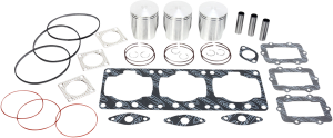 Piston Kit With Gaskets For Snowmobile
