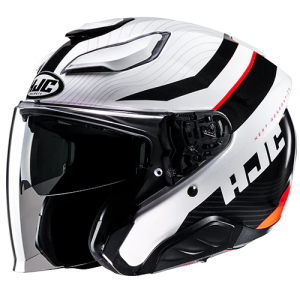 Nyitott arcú/jet típusú motoros sisakok, HJC F31 Naby sisak, nordicamoto.ro