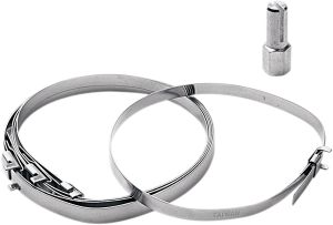 Cv Boot Clamp Silver