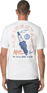 Csf Sparky T-shirt White  2XL, 4, nordicamoto.ro