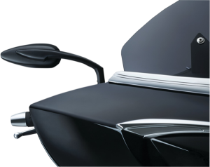 Teardrop Mirrors Black, 2, nordicamoto.ro
