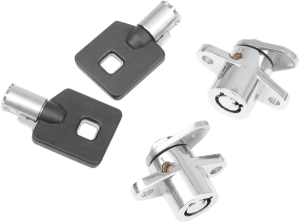 Replacement Saddlebag Lock Kit Silver, 1, nordicamoto.ro