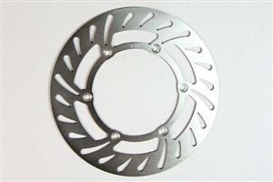 Round D-series Fixed Offroad Brake Rotor Silver, Stainless Steel, 1, nordicamoto.ro