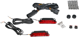 Luggage Rack Led Light Bar Red, 1, nordicamoto.ro
