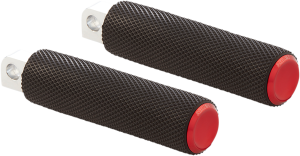 M-eight Fusion Footpegs Black, Red