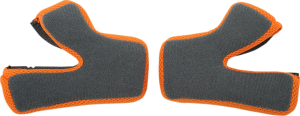 Fx-17 Mainline Cheek Pad Set Safety Orange 2x-large Gray, Orange