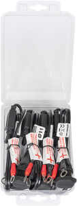 5/16(r) Eyelet Sae Battery Connection Leads Black, 5, nordicamoto.ro