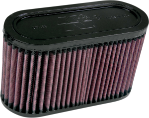High Flow Air Filter Red, Black