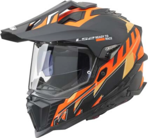 KTM EXPLORER sisak, barna/narancssárga/fekete