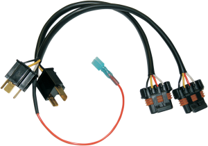 Led Headlamp Adapter Harness Black