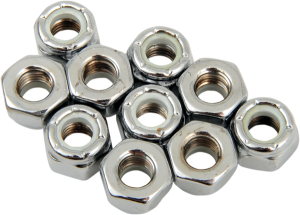 Replacement Insert Nuts Silver, 1, nordicamoto.ro