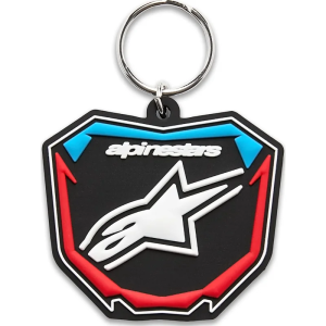 Alpinestars kulcstartó lemez – fekete, piros, kék, 1, nordicamoto.ro