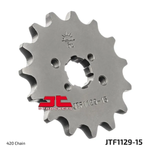 JT SPROCKETS Első lánckerék, természetes színű , nordicamoto.ro