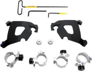 Cafe Fairing Trigger-lock Hardware Kit Black, 1, nordicamoto.ro