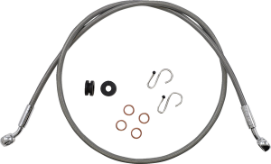 Xr Stainless Dot Brake Line Kit Chrome, Sterling Chromite® Ii Oversize [+203 mm (8'')], 2, nordicamoto.ro