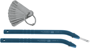 Feeler Gauge Set Blue, Silver