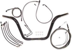 1-1/4(r) Caliber Handlebar Installation Kit Black, 2, nordicamoto.ro
