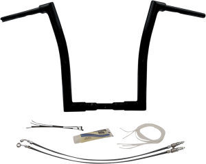 1-1/2(r) Ez Install Flat Top Handlebar Kit Black, 1, nordicamoto.ro