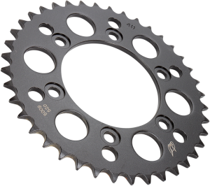 Lightweight Steel Sprocket Black, Zinc, 1, nordicamoto.ro
