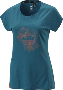 KTM Style női póló, kék, S-es méret, 1, nordicamoto.ro