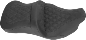 Heated Roadsofa Lattice Stitched Seat Black, 2, nordicamoto.ro