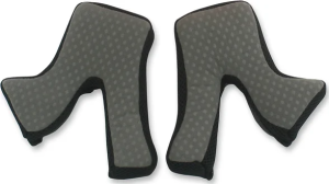 Fx-41ds Helmet Cheek Pads Black, Gray