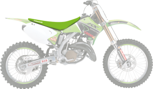 Replica Team Seat Cover Green, 2, nordicamoto.ro