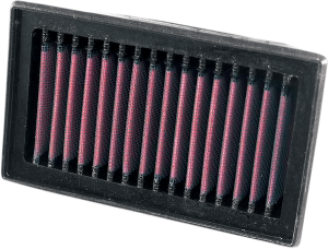 High-flow Air Filter Black, Red, 1, nordicamoto.ro