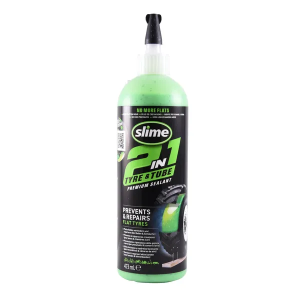 Slime 2in1 defektmegelőző folyadék, tubeless gumiabroncsokhoz, 473 ml, nordicamoto.ro