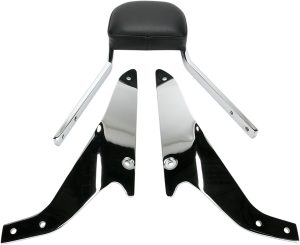 Square Sissy Bar Kit Chrome, 2, nordicamoto.ro