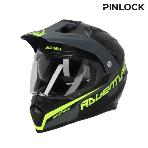 Acerbis Flip FS-606 22-06 teljes arcú sisak, fekete/szürke