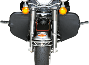 Soft Fairing Lower Set With Storage Pouch Black