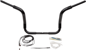 1-1/2(r) Ez Install Rounded Top Handlebar Kit Black