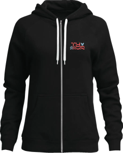Hanorac Dama Thor Vantage Zip-up Negru