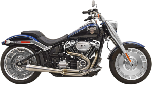 Road Rage Iii Short 2:1 Softail Exhaust Raw