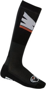 Sosete Moose Racing M1 fekete/narancssárga/fehér