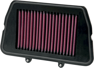 High-flow Air Filter Black, Red, 1, nordicamoto.ro