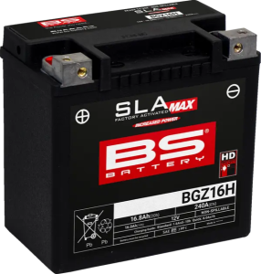 Sla Max Factory – Aktív AGM karbantartásmentes akkumulátor, fekete , nordicamoto.ro