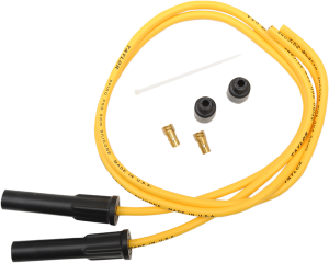 8 Mm Pro Comp Spark Plug Wire Kit Yellow, 1, nordicamoto.ro