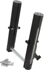 Fork Leg Kit For Stock Or Pm Calipers Black, Silver, 4, nordicamoto.ro