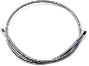 Universal Brake Line Silver, Clear-coated