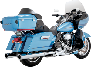 Hi-output Slip-on Mufflers Chrome 