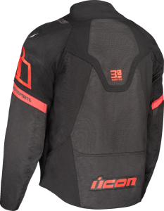 ICON Contra3 Hero kabát, fekete, 3XL, 3, nordicamoto.ro