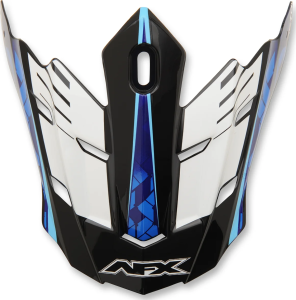 Fx-17 Complex Factor Visor Peak Pearl White/blue/light Blue Black, Blue, White ONE SIZE, 1, nordicamoto.ro
