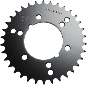 JT SPROCKETS hátsó lánckerék, fekete , nordicamoto.ro