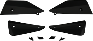 Mtb Deflector & Plug Set Black